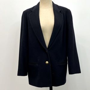 Wool/Cashmere Blazer Jacket